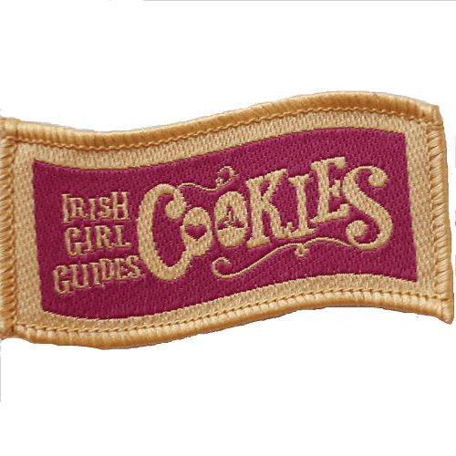 Cookie Badge - Pink Year 1 - Irish Girl Guides