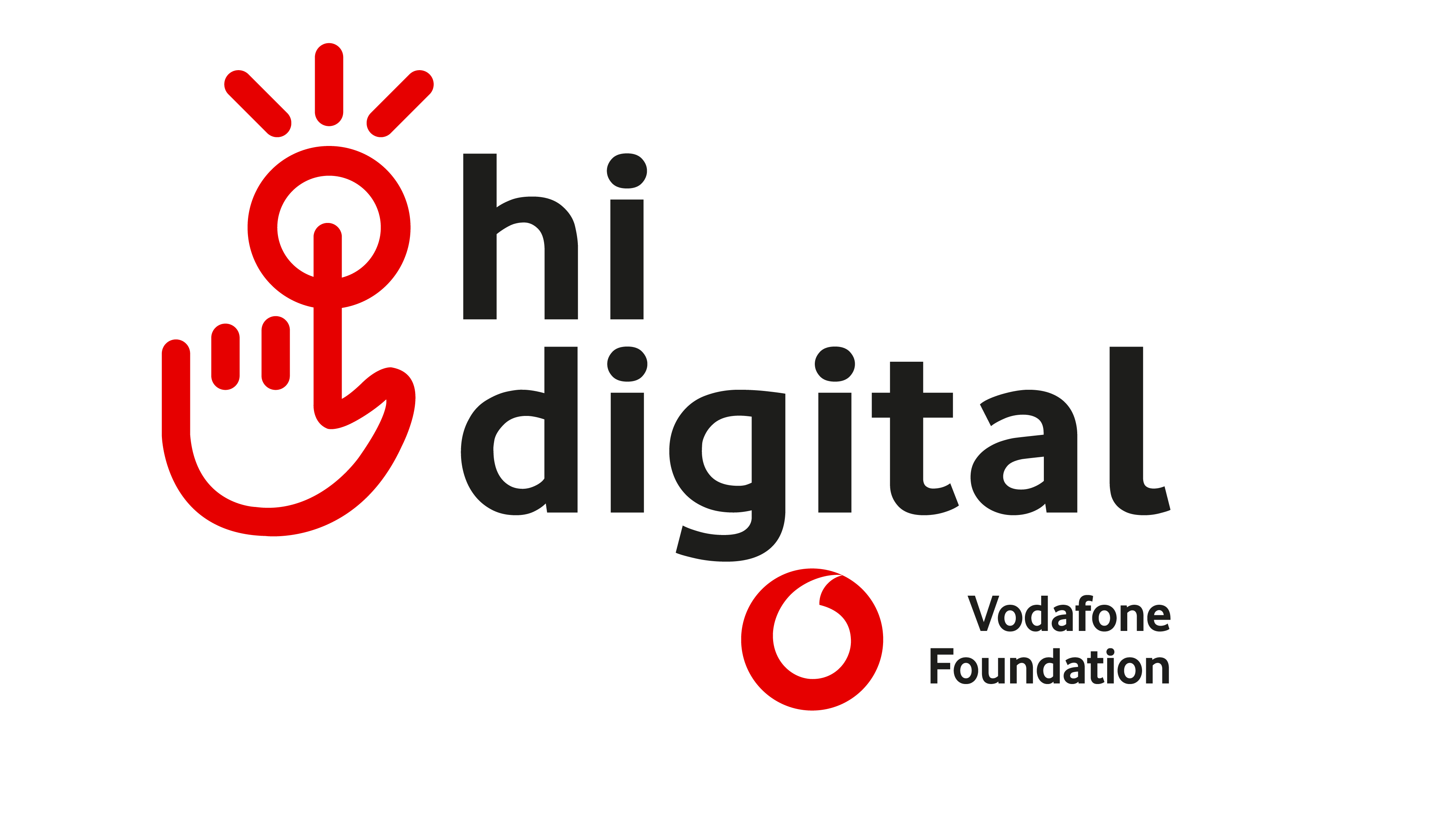 Vodafone Hi Digital Logo