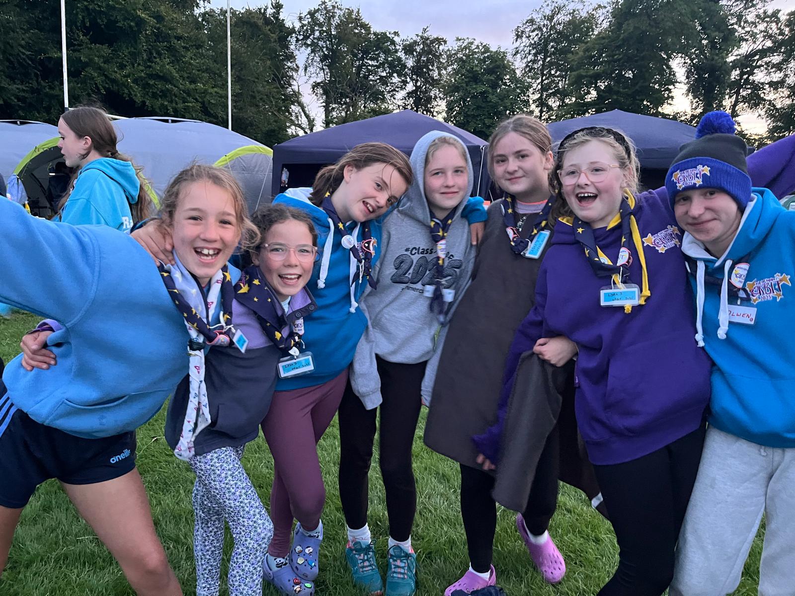 Guides at Orbit 2025on campsite