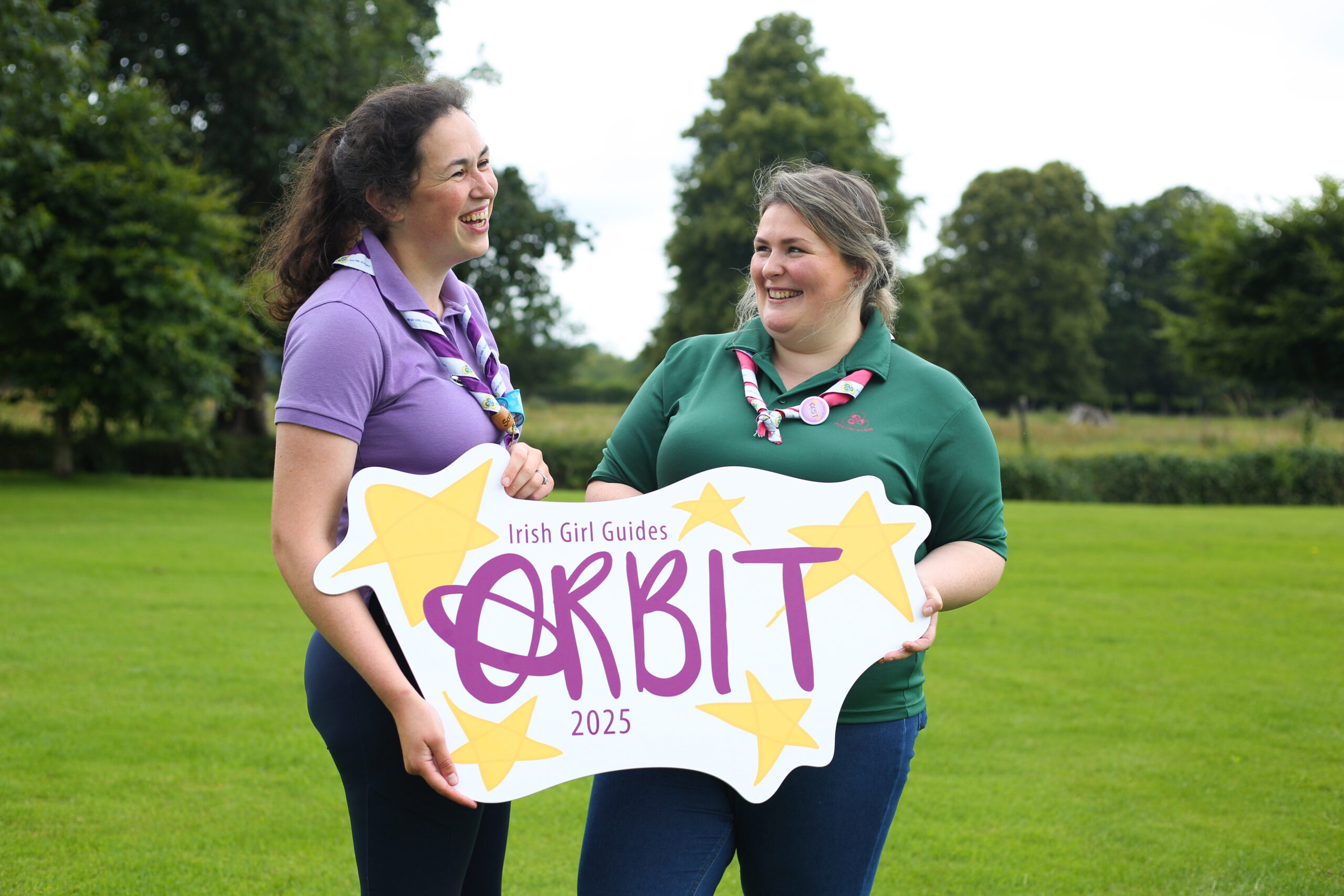 Sarah-Assistant-Chief-Camp-and-Aisling-Chief-Camp-Orbit-2025-Irish-Girl-Guides.jpg-