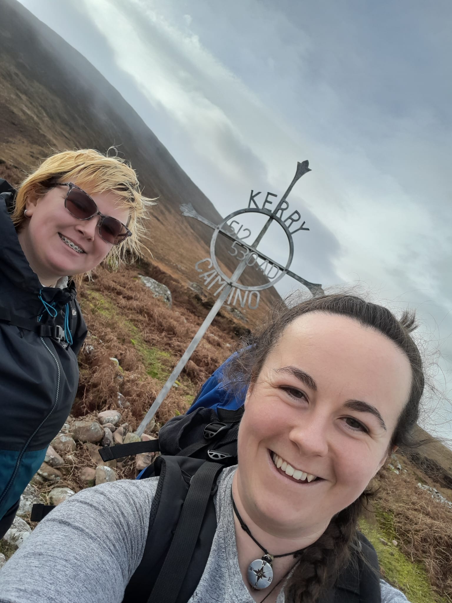 Irish-Girl-Guides_Gaisce Dual Award Programme_Kerry Camino Gold Gasice hike