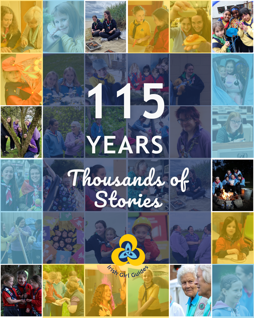 115th years - Thousands of Stories - Irish Girl Guides