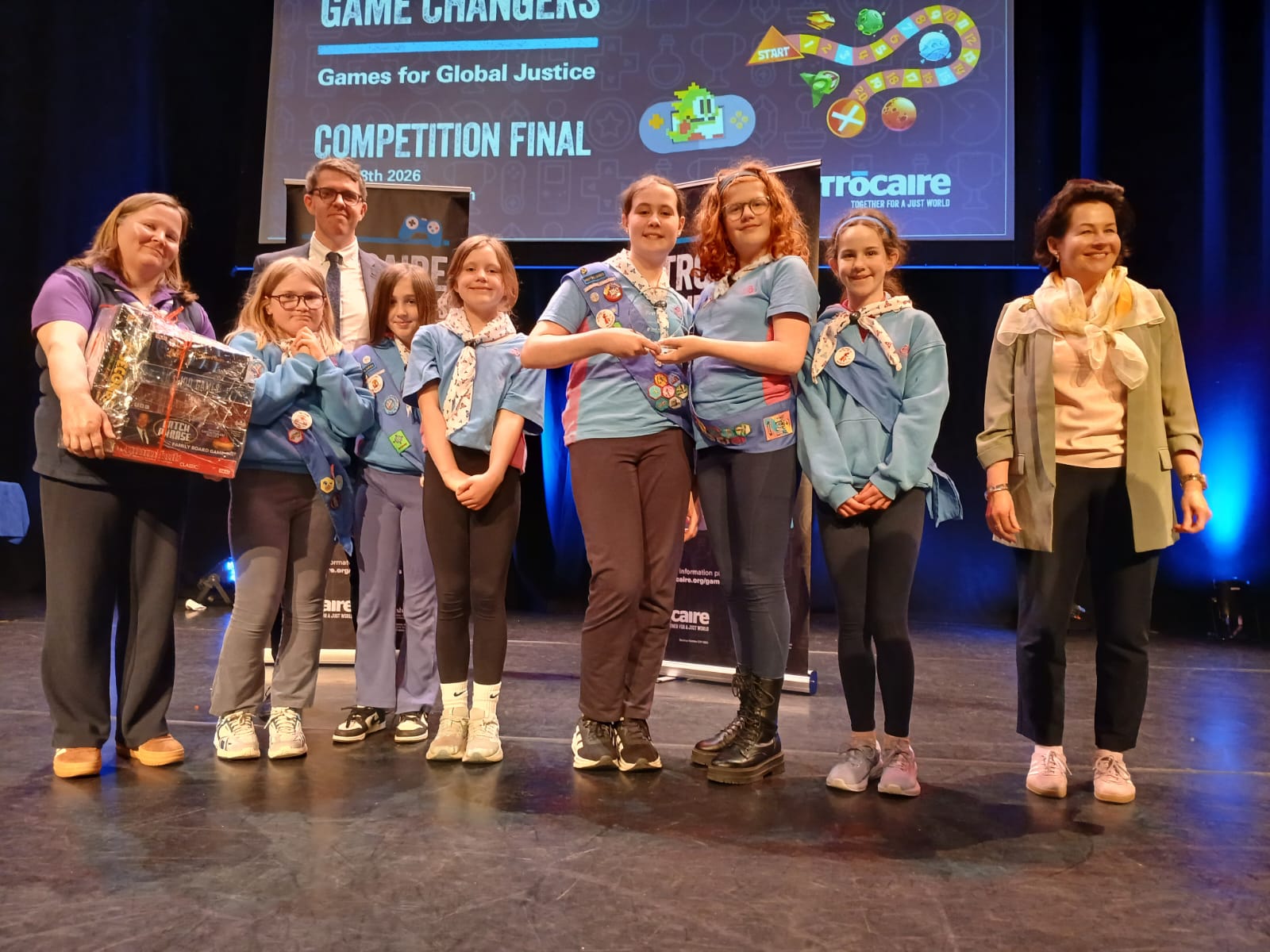 Kingfisher Patrol team - Celbridge Liffey Guide Unit - Award